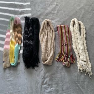 Scarf Bundle - Light Wool Scarves